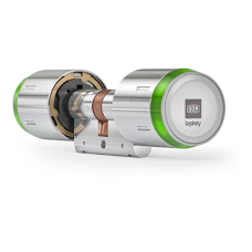 DOM Tap&shy;key Pro knop&shy;ci&shy;lin&shy;der twee&shy;zij&shy;di&shy;ge toe&shy;gangs&shy;con&shy;tro&shy;le met NFC/BLE - RVS - SKG***