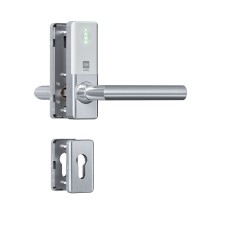 DOM Tap&shy;key Gu&shy;ard Com&shy;pact Slim&shy;li&shy;ne pro&shy;fiel&shy;ci&shy;lin&shy;der deur&shy;be&shy;slag met NFC/BLE - wit