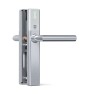 DOM Tapkey Guard Slimline blind deurbeslag met NFC/BLE - wit - tweezijdige toegangscontrole