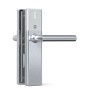 DOM Tapkey Guard Wideline blind deurbeslag met NFC/BLE - wit - tweezijdige toegangscontrole