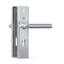 DOM Tapkey Guard Wideline deurbeslag PC72 met NFC/BLE - wit - tweezijdige toegangscontrole