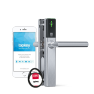 DOM Tapkey Guard Slimline blind deurbeslag met NFC/BLE - grijs 