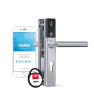 DOM Tapkey Guard Slimline deurbeslag PC92 met NFC/BLE - grijs 