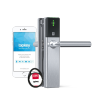 DOM Tapkey Guard Wideline blind deurbeslag met NFC/BLE - wit 