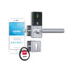 DOM Tapkey Guard Compact Wideline profielcilinder deurbeslag met NFC/BLE - zwart