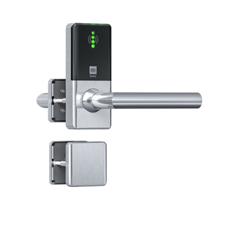 DOM Tapkey Guard Compact Wideline blind deurbeslag met NFC/BLE - zwart