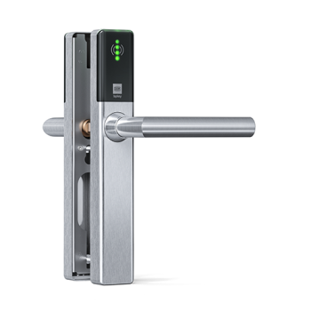 DOM Tapkey Guard Slimline blind deurbeslag met NFC/BLE - zwart - tweezijdige toegangscontrole