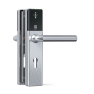 DOM Tapkey Guard Wideline deurbeslag PC92 met NFC/BLE - zwart - tweezijdige toegangscontrole