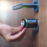 DOM Tapkey Pro knopcilinder tweezijdige toegangscontrole met NFC/BLE - zwart - SKG***