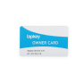 DOM Tapkey Guard Compact Wideline profielcilinder deurbeslag met NFC/BLE - zwart