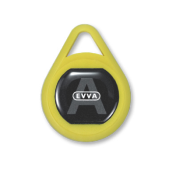 EVVA Airkey sleutelhanger tag (J80K) GEEL