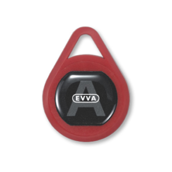 EVVA Airkey sleutelhanger tag (J80K) ROOD
