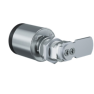 EVVA Airkey hevelcilinder t.b.v kasten/vitrines - perforatie 19 mm - cilinderlengte 23 mm - nikkel