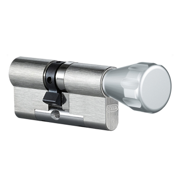 EVVA 4KS knopcilinder nikkel (standaard) met kerntrekbeveiliging - SKG***