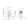 EVVA ICS cilinder met kerntrekbeveiliging (4x) - SKG***
