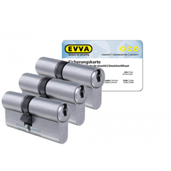 EVVA ICS cilinder met kerntrekbeveiliging (3x) - SKG*** EVVA ICS cilinder met kerntrekbeveiliging (3x) - SKG***