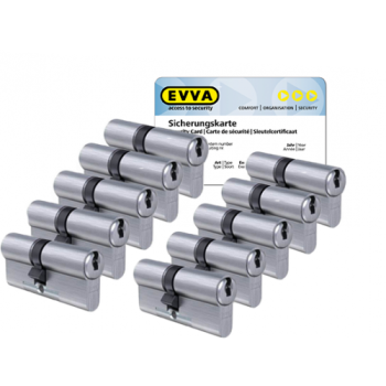 EVVA ICS cilinder met kerntrekbeveiliging (10x) - SKG***