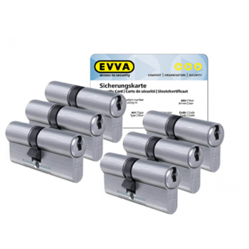 EVVA ICS cilinder met kerntrekbeveiliging (6x) - SKG***