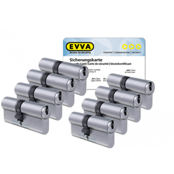 EVVA ICS cilinder met kerntrekbeveiliging (8x) - SKG***