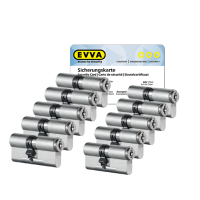 EVVA MCS cilinder met kerntrekbeveiliging (10x) - SKG***