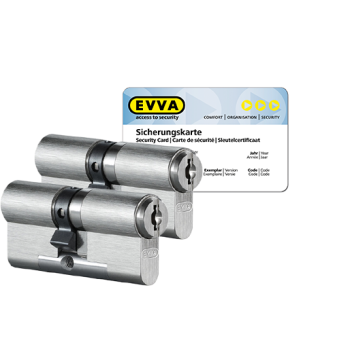 EVVA MCS cilinder met kerntrekbeveiliging (2x) - SKG***