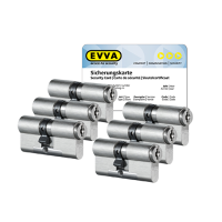 EVVA MCS cilinder met kerntrekbeveiliging (6x) - SKG***