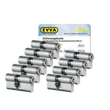 EVVA MCS cilinder met kerntrekbeveiliging (9x) - SKG***