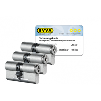 EVVA MCS cilinder met kerntrekbeveiliging (3x) - SKG***