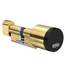 EVVA Air&shy;key een&shy;zij&shy;di&shy;ge toe&shy;gangs&shy;con&shy;tro&shy;le ci&shy;lin&shy;der met NFC - mes&shy;sing ge&shy;po&shy;lijst - SKG ***