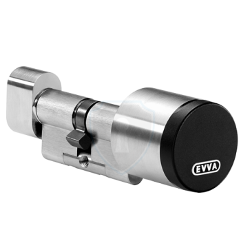 EVVA Airkey eenzijdige toegangscontrole cilinder met NFC - nikkel - SKG ***
