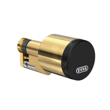 EVVA Airkey halve cilinder met NFC - messing gepolijst - SKG ***