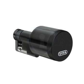 EVVA Airkey halve cilinder met NFC - gepatineerd zwart - SKG ***