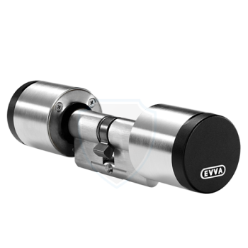 EVVA Airkey tweezijdige toegangscontrole cilinder met NFC - nikkel - SKG ***