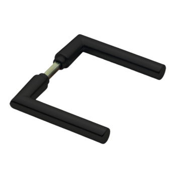Hoppe Amsterdam deurkrukken - zwart - 44 t/m 53 mm