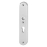 Hoppe Marseille veiligheidsbeslag draaibare knop/kruk F1 PC55 RS met kerntrekbeveiliging (afgerond) - SKG***
