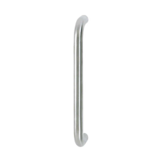 Hop&shy;pe deur&shy;greep U-ron&shy;de buis recht de&shy;luxe BA01 - 300 mm RVS
