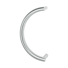Hop&shy;pe deur&shy;greep D-ron&shy;de buis ver&shy;kropt de&shy;luxe BA11 - 300 mm RVS