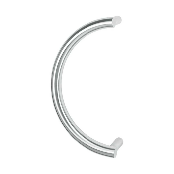 Hoppe deurgreep D-ronde buis verkropt deluxe BA11 - 300 mm RVS