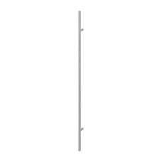 Hop&shy;pe deur&shy;greep T-ron&shy;de buis recht de&shy;luxe BA20 - 1600 mm RVS