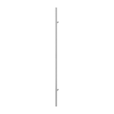 Hop&shy;pe deur&shy;greep T-ron&shy;de buis recht de&shy;luxe BA20 - 1800 mm RVS