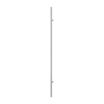 Hoppe deurgreep T-ronde buis recht deluxe BA20 - 1800 mm RVS