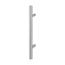 Hop&shy;pe deur&shy;greep T-ron&shy;de buis recht de&shy;luxe BA20 - 500 mm RVS
