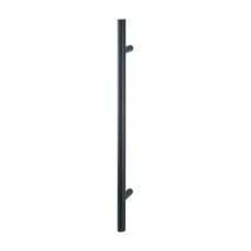 Hop&shy;pe deur&shy;greep T-ron&shy;de buis recht de&shy;luxe BA20 - 800 mm zwart