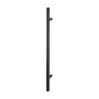Hoppe deurgreep T-ronde buis recht deluxe BA20 - 800 mm zwart