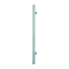 Hop&shy;pe deur&shy;greep T-vier&shy;kan&shy;te buis recht de&shy;luxe BA35 - 1000 mm RVS