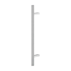 Hop&shy;pe deur&shy;greep T-vier&shy;kan&shy;te buis schuin de&shy;luxe BA46 - 1000 mm RVS