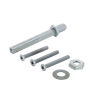 Hoppe London veiligheidsbeslag knop/kruk - Aluminium F1 - PC92 RS met kerntrekbeveiliging (rechthoekig) - SKG***