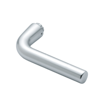 Hoppe Bonn deurkruk gatdeel - aluminium F1