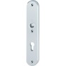 Hoppe Tokyo veiligheidsbeslag knop/kruk - Aluminium F1 - PC72 LS (afgerond) - SKG***