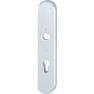 Hoppe Tokyo veiligheidsbeslag knop/kruk - Aluminium F1 - PC72 LS (afgerond) - SKG***